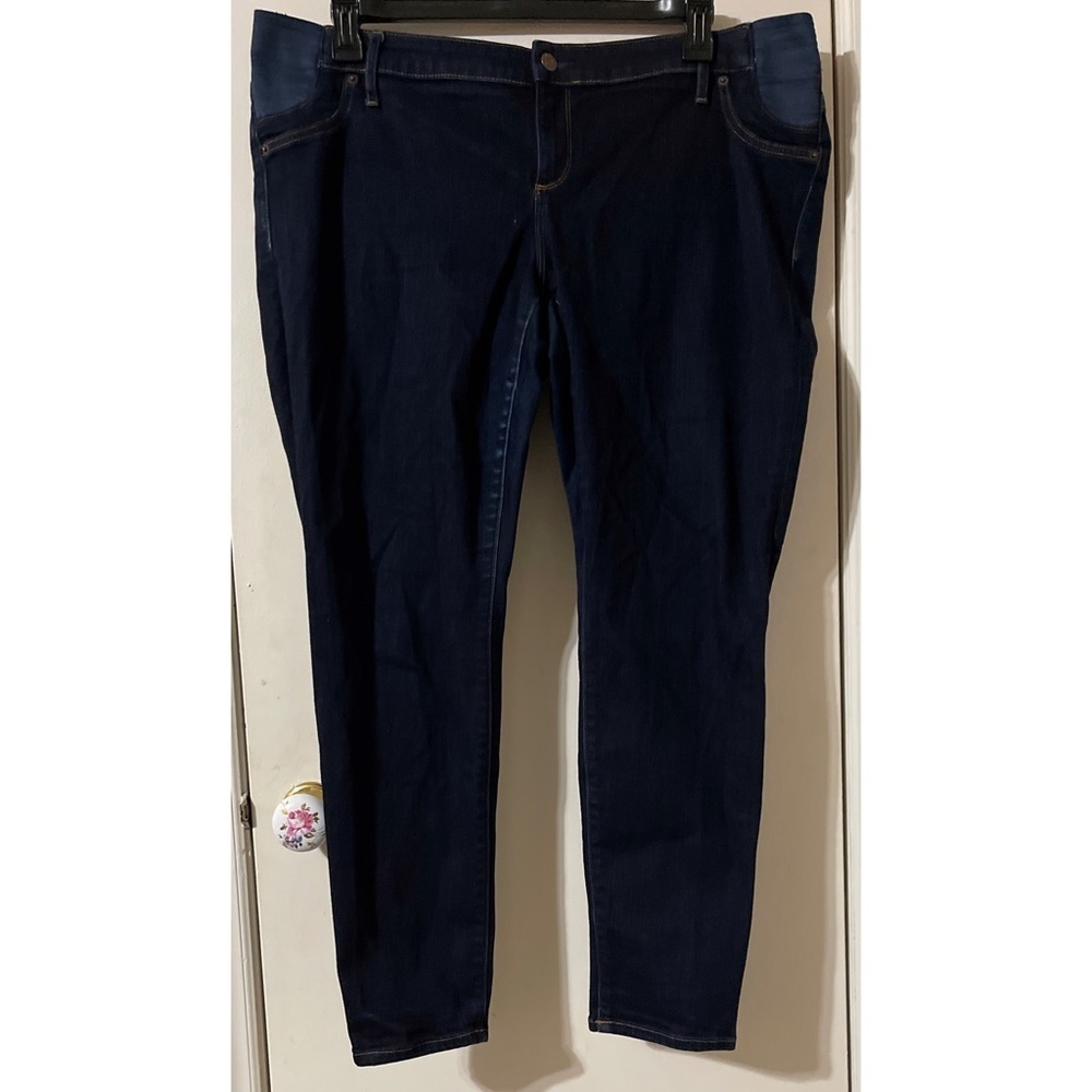 *LIKE NEW* Gap 1969 Maternity Jeans Dark Wash RN54023 Size 18